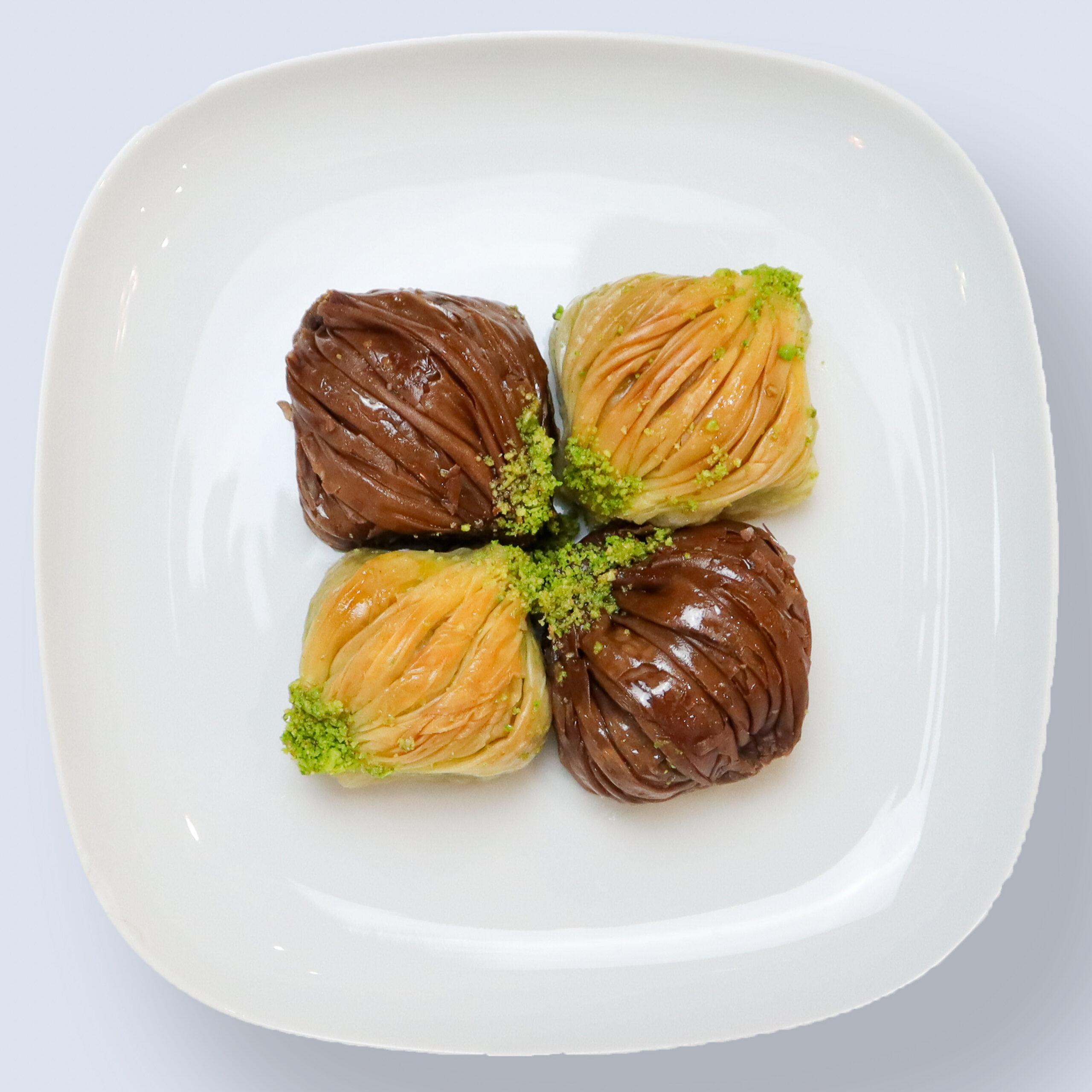 Baklawa Chocolat, Blande Farcis à la pistache, 100g